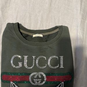 Dark green Gucci sweater